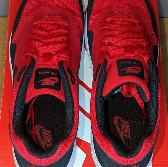 Size 10.5 - Nike Air Max 1 Ultra 2.0 Essential University Red - Picture 5 of 8
